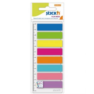 Zakładki indeksujące Stick'n Hopax 45x12mm, 200szt